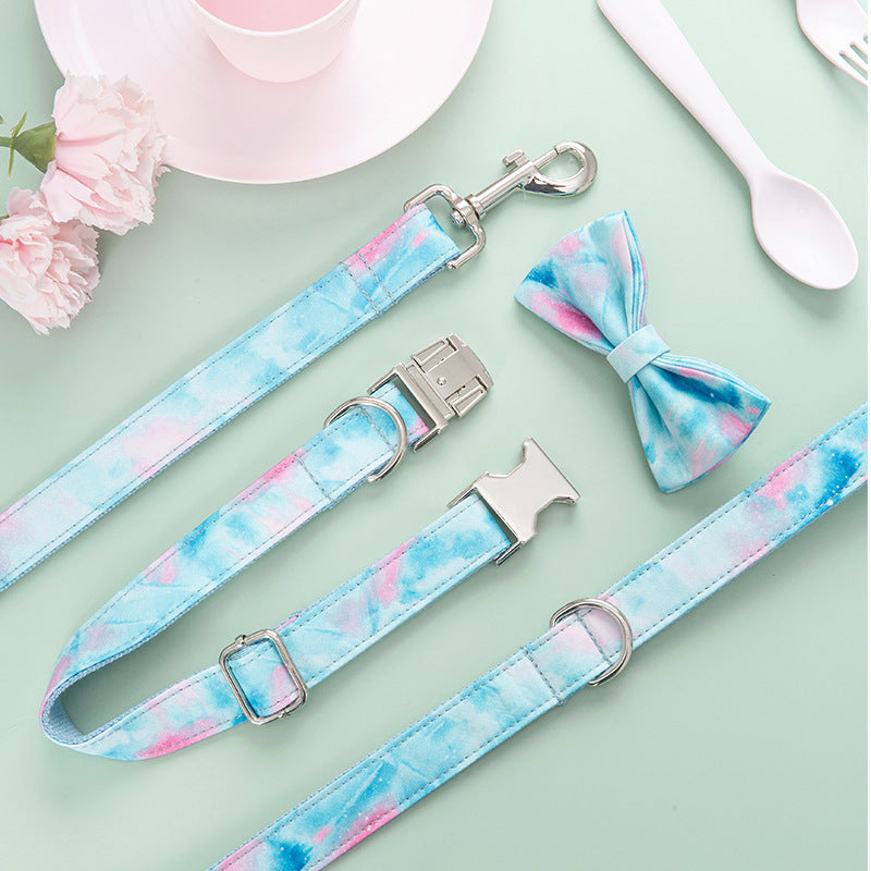 HKM-7352637 Personalized Custom Lettering Dog Collar for Pets - Casual Style, Multiple Sizes Available
