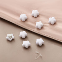 HKM-735507 Cotton Spandex Invisible Quilt Holder in Pink, Grey, White, and Blue