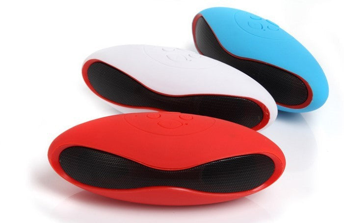 HKM-735571 Portable Bluetooth Mini Speaker with Built-in Lithium Battery, 6-Hour Playtime, and Card Reader Function
