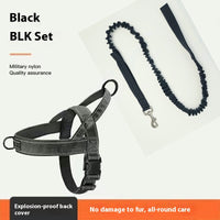 HKM-7355837 Dog Breast Strap Vest with Optional Hand Holding Rope for Medium to Large Pets