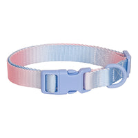 HKM-7356349 Adjustable Nylon Dog Collar in Gradient Colors for Small to Large Dogs