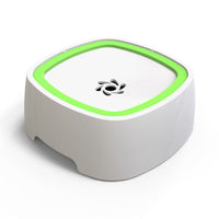 HKM-7356733 Portable Splash-proof Dog Bowl - 1.5L ABS+PP Pet Water Feeder in Multiple Colors