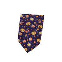 HKM-7358909 Funny Pattern Pumpkin Head Grim Reaper Scarf for Small Dogs