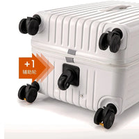 HKM-735891 3-in-1 Travel Luggage Set with USB Port and Antilock Brake System - 24-Inch Suitcase