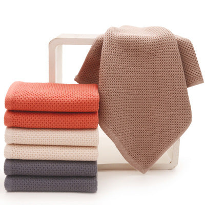 HKM-736083 Honeycomb Cotton Sports Towel - Lightweight and Absorbent, 85G