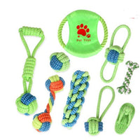 HKM-7362109 Cotton Rope Knot Toy Set for Dogs and Cats - 7 or 9 Pieces
