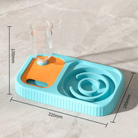 HKM-7362493 Automatic Anti-Overturning Pet Food and Water Bowl Set in Various Colors