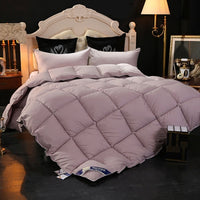 HKM-736275 Luxurious Down Velvet Comforter with Soy Protein Fiber Filling - Soft Polyester and Cotton Blend