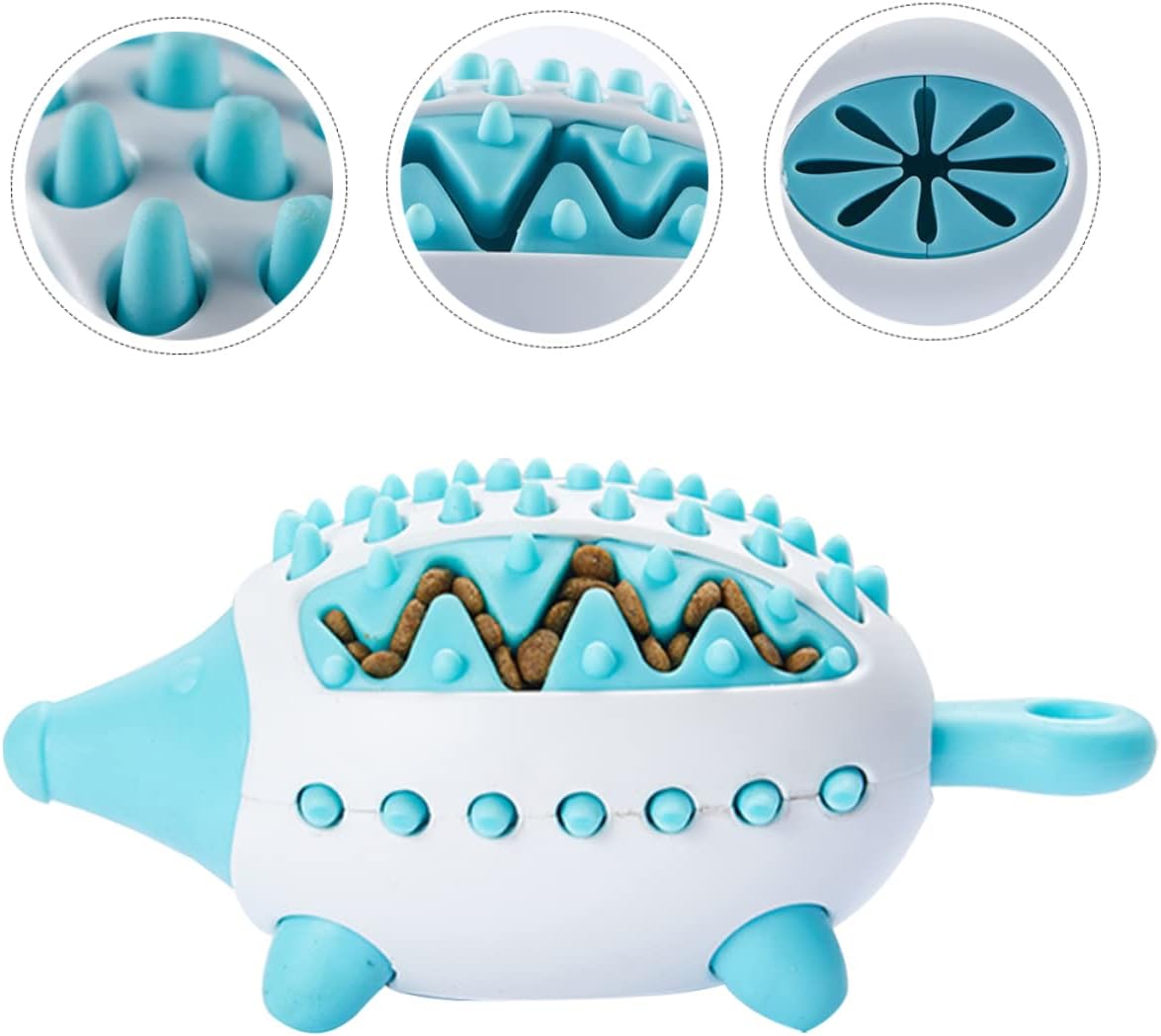 HKM-7363773 Wear-Resistant Interactive Dog Toy with Treat Dispensing and Squeaky Features