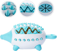 HKM-7363773 Wear-Resistant Interactive Dog Toy with Treat Dispensing and Squeaky Features