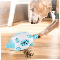 HKM-7363773 Wear-Resistant Interactive Dog Toy with Treat Dispensing and Squeaky Features