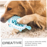 HKM-7363773 Wear-Resistant Interactive Dog Toy with Treat Dispensing and Squeaky Features