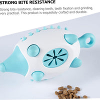 HKM-7363773 Wear-Resistant Interactive Dog Toy with Treat Dispensing and Squeaky Features