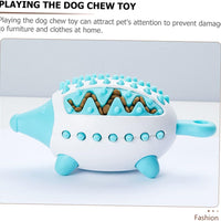 HKM-7363773 Wear-Resistant Interactive Dog Toy with Treat Dispensing and Squeaky Features