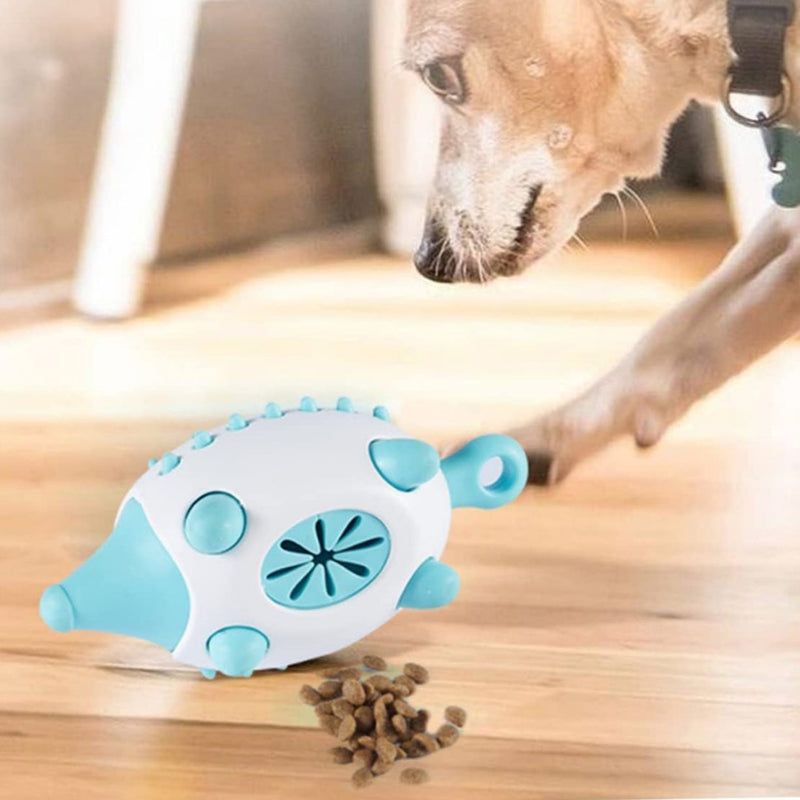 HKM-7363773 Wear-Resistant Interactive Dog Toy with Treat Dispensing and Squeaky Features