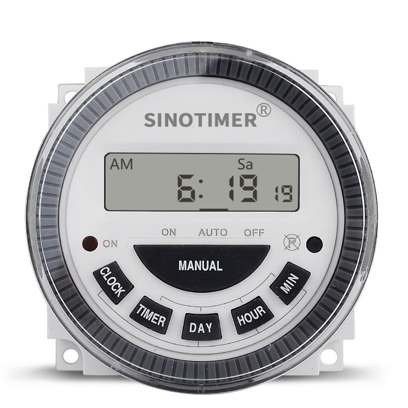 HKM-736531 30A 230V AC 7-Day Programmable Timer for Street Lights and Equipment