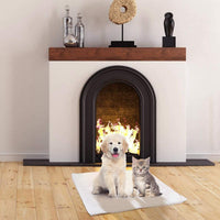 HKM-7366333 Self-Heating Pet Bed Cushion with Berber Fleece, 60x45CM, for Dogs and Cats
