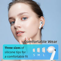 HKM-736659 Wireless Bluetooth True Wireless Earbuds with Touch Control and Built-in Microphone