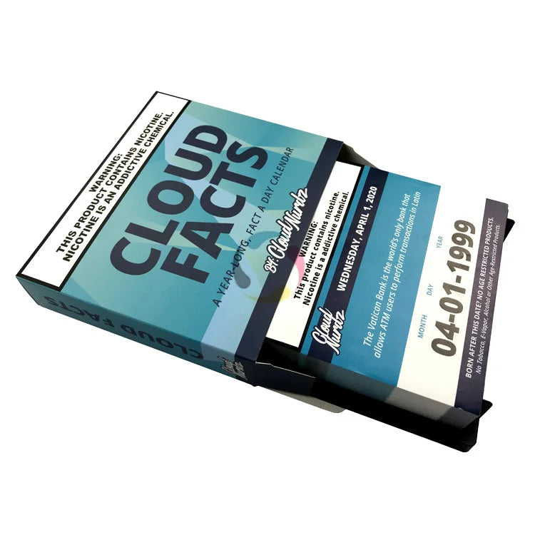 HKM-736787 Custom 365-Day Tear-Off Planner Calendar with High-Quality Print and Binding Options