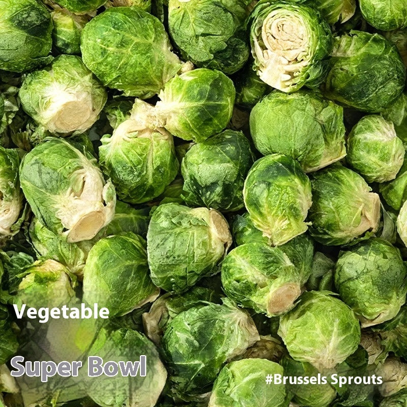 HKM-7368125 Freeze-Dried Brussels Sprouts Dog Snacks – Healthy Pet Treats, 20g