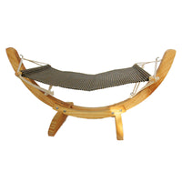 HKM-7369661 Wooden Cat Hammock Bed for Cozy Relaxation and Easy Setup