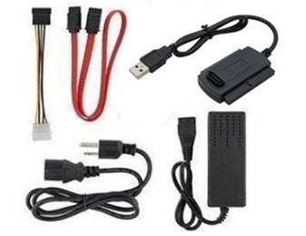 HKM-737043 USB to IDE SATA Adapter Cable - 45cm Length, Multiple Standard Compatibility