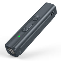HKM-7371325 Handheld Portable Ultrasonic Dog Dispeller, Plastic Construction, Black and Orange Options