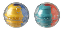 HKM-7371837 Adjustable Tumbler Dog Toy in Green/Orange & Yellow/Blue for Interactive Play
