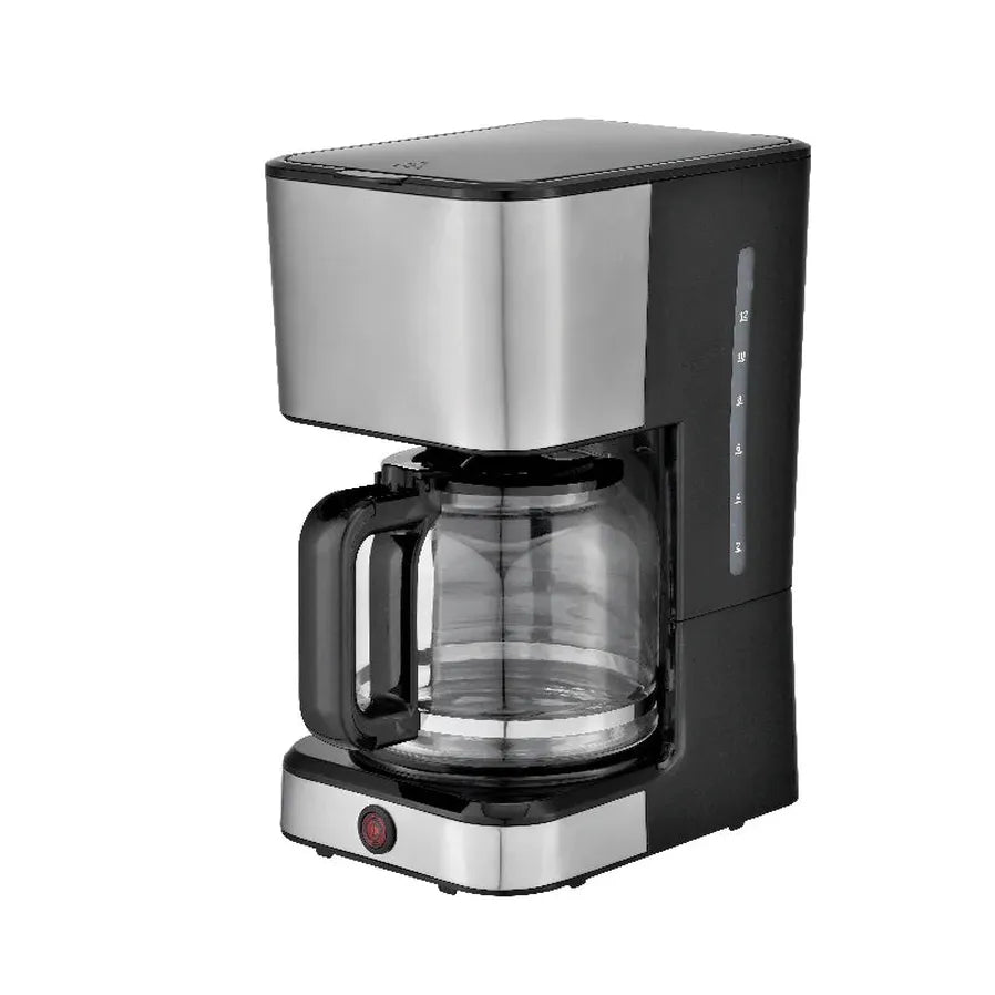 HKM-737235 12-Cup Drip Coffee Maker with 1.5 L Water Reservoir for Brewing Fresh Coffee