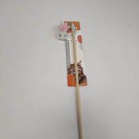HKM-7372861 Interactive Little Furry Rabbit Cat Teaser Toy for Playful Felines