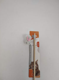 HKM-7372861 Interactive Little Furry Rabbit Cat Teaser Toy for Playful Felines