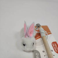 HKM-7372861 Interactive Little Furry Rabbit Cat Teaser Toy for Playful Felines