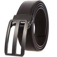 HKM-737363 Perforated Zinc Alloy Pin Buckle Belt for Trendy Styling