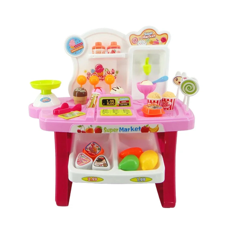 HKM-737491 Mini Kitchen Play Set for Kids - Cooking Toy for Girls Aged 5 to 13 Years
