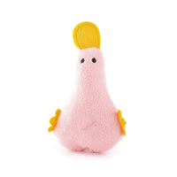 HKM-7375293 Plush Duck Cat and Dog Toy with Catnip and Squeaker for Interactive Play