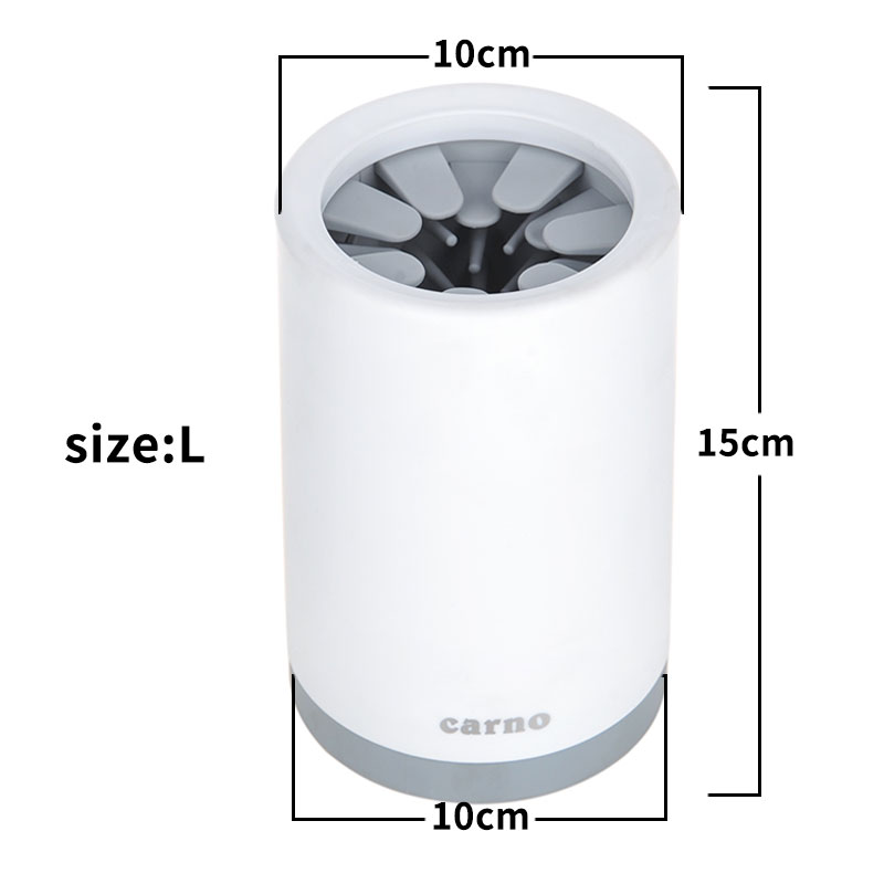 HKM-7375677 Portable Pet Paw Cleaner Cup with Soft Silicone for Easy Cleaning and Maintenance