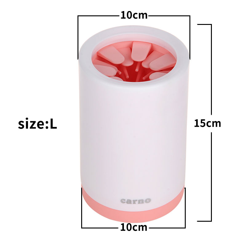 HKM-7375677 Portable Pet Paw Cleaner Cup with Soft Silicone for Easy Cleaning and Maintenance
