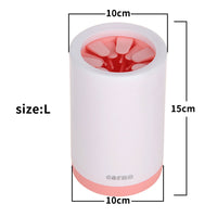HKM-7375677 Portable Pet Paw Cleaner Cup with Soft Silicone for Easy Cleaning and Maintenance