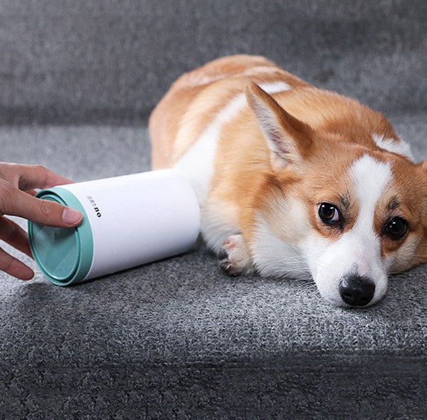 HKM-7375677 Portable Pet Paw Cleaner Cup with Soft Silicone for Easy Cleaning and Maintenance