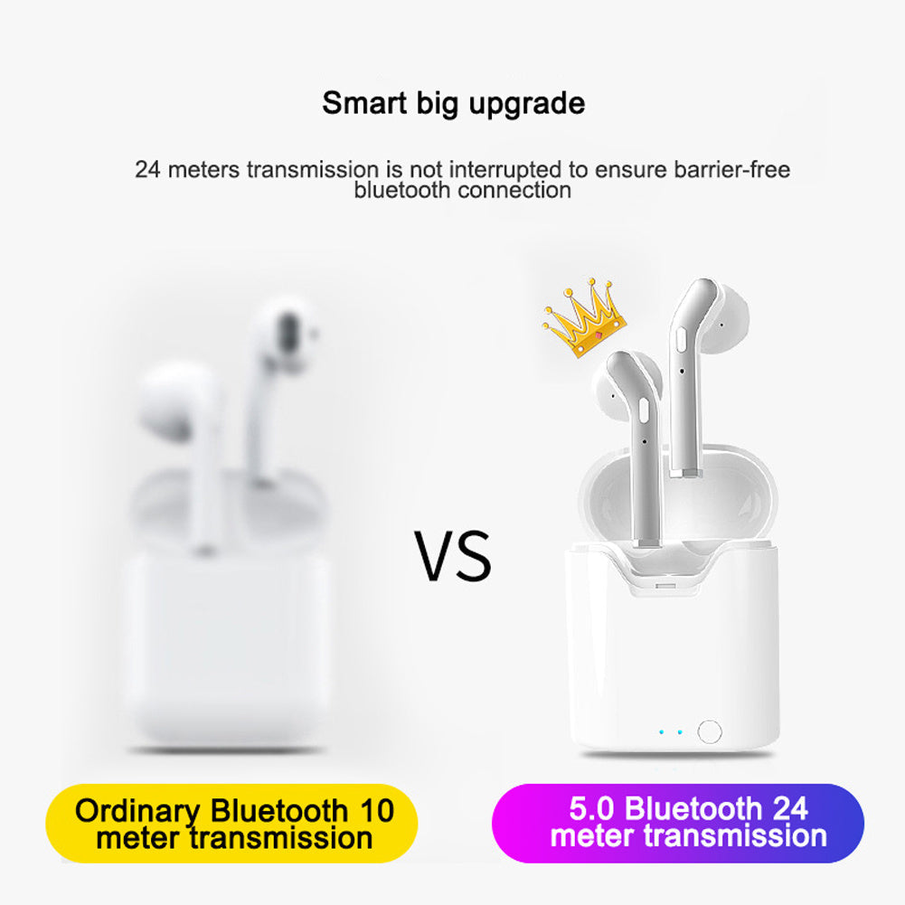 HKM-737683 H17T Wireless Bluetooth Headset with Multi-Point Connection and Voice Control