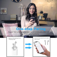 HKM-737683 H17T Wireless Bluetooth Headset with Multi-Point Connection and Voice Control