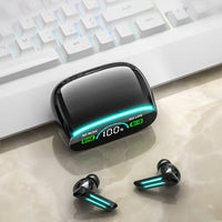 HKM-737811 True Wireless LED Display Earbuds with Noise Cancellation and Powerbank Charging Case