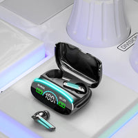 HKM-737811 True Wireless LED Display Earbuds with Noise Cancellation and Powerbank Charging Case