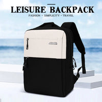 HKM-737875 Custom Logo Men’s and Women’s 17-Inch Business Backpack for Students and Professionals