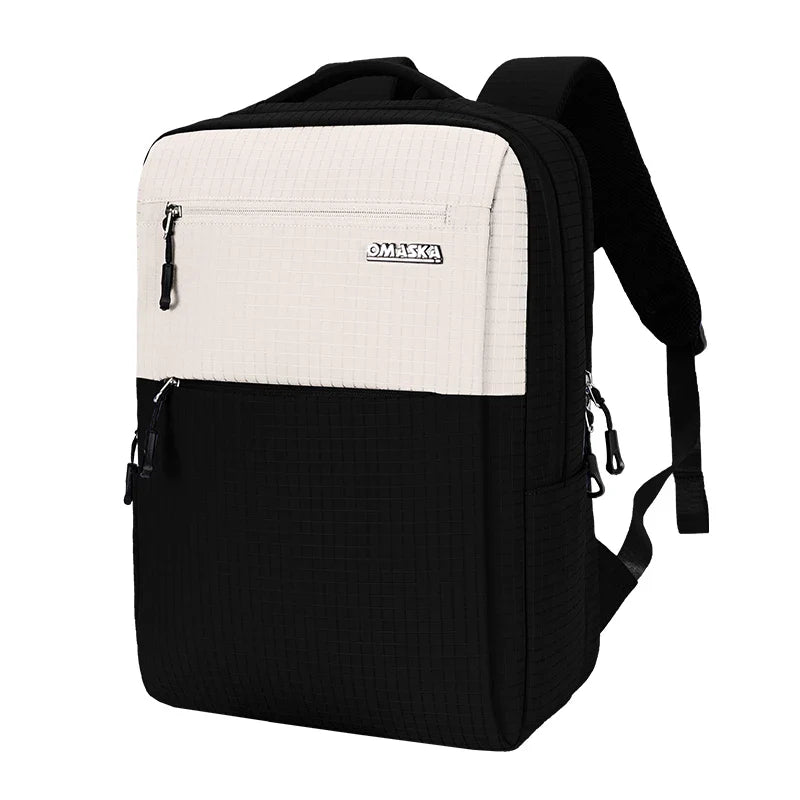 HKM-737875 Custom Logo Men’s and Women’s 17-Inch Business Backpack for Students and Professionals