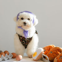 HKM-7380029 Cute Plush Dorayaki Toy for Pets - Food Leaking & Hiding Fun, 14cm x 13cm