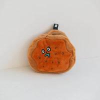 HKM-7380029 Cute Plush Dorayaki Toy for Pets - Food Leaking & Hiding Fun, 14cm x 13cm