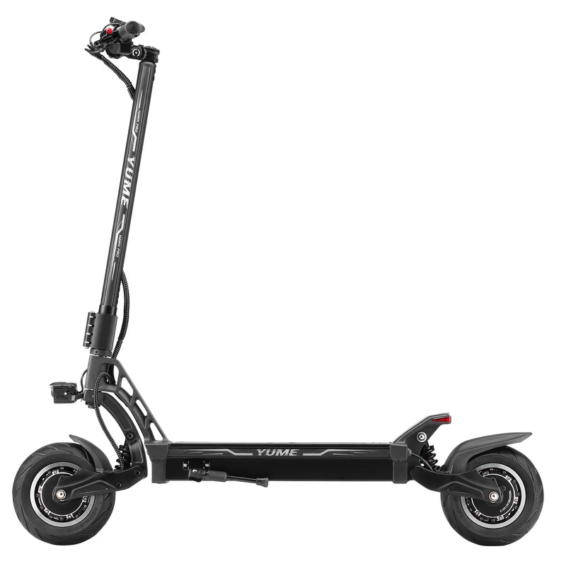 HKM-738003 YUME Hawk Pro Hydraulic Brake Electric Scooter, 250W Motor, 96km Range, Foldable Design, Full Suspension, 15mph Speed, Unisex, Waterproof