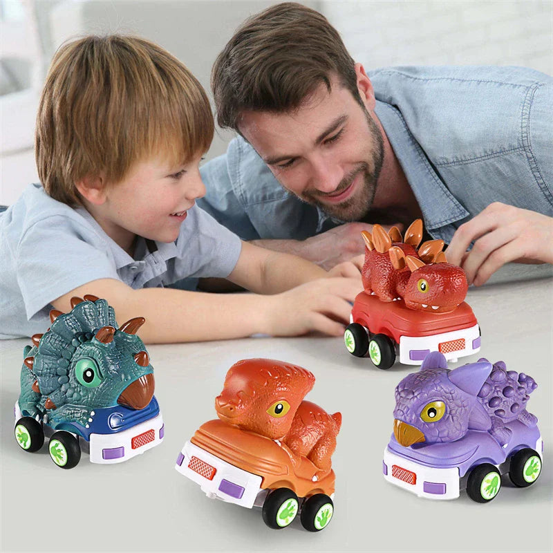 HKM-738067 Remote Control Soft Glue Dinosaur Car Toy for Indoor and Outdoor Play - Educational RC Vehicle for Ages 5 and Up