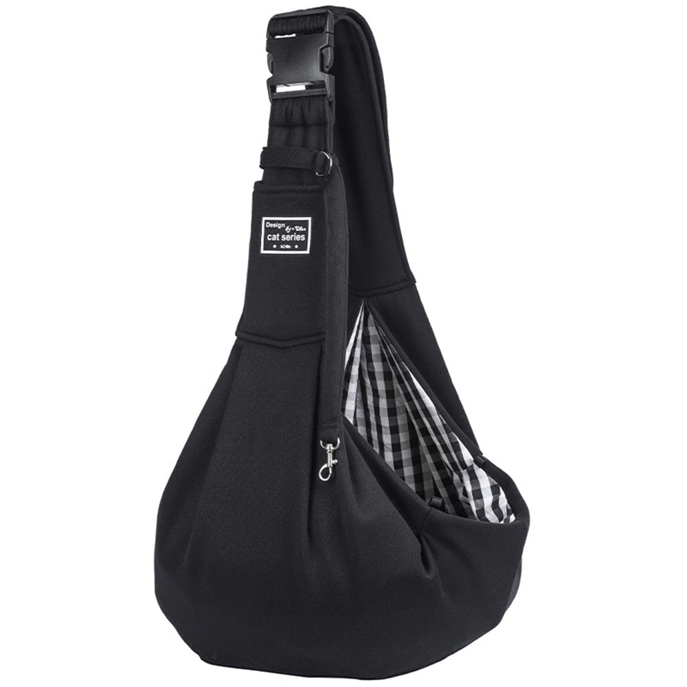HKM-7381053 Adjustable Pet Carrier Bag for Dogs and Cats - Comfortable Single Shoulder Sling Tote for Travel and Outdoor Use
